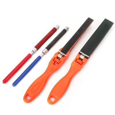D55F Manual Plastic Sand Paper Clip Roll Bar Sandpaper Rods Polishing Grinding Tool