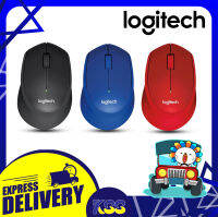 เม้าไร้สาย เมาส์ไม่มีสายคุณภาพดี LOGITECH M331 WIRELESS SILENT PLUS (BLACK/Blue/Red) เปิดบิล Vat ได้