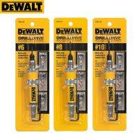 DEWALT DW2700 DW2701 DW2702ไม้ Countersink หัวเจาะ6มม. 8มม. 10มม. ยูนิตที่สมบูรณ์2ใน1 #6 #8 #10พลิกสว่านเจาะหัวเจาะวินาที