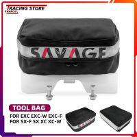 ☌ For EXC EXCW EXCF SXF SX XC XCW Universal Motorcycle Tail Bags Rear Fender Pack Tool Bag Dirt Pit Bike Tools Packaging Storage