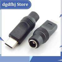 Dgdfhj Shop DC 5.5x2.1mm Power Adapter Converter to Type-C USB Male Female Jack Connector Adapter for Laptop Notebook Computer PC