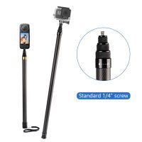 2.9m Carbon Fiber Invisible Extended Edition Selfie Stick for Insta360 Go3 X3 ONE X2 RS Selfiestick for DJI Action 3 2 Camera