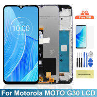 การเปลี่ยนหน้าจอ G30ไฟสำหรับ Motorola Moto G30 XT2129-1 XT2129-2 PAML0000IN จอแสดงผล LCD Digital TOUCH SCREEN PANEL ASSEMBLY