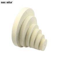 125-300mm x25mm Wool Felt Polishing Buffing Wheel Jade Metal Mirror Surface Finish Bench Grinder Tool