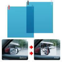 ：{“： 2Pcs/Set 175*200MM Car Window Anti Fog Film Car Rear Mirror Protective Film Rainproof Window Protective Film Car Accessories