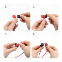 Hot Selling Anti-Lost For 1MORE EVO Silicone Earphone Rope Holder Cable For 1MORE EVO Wireless Bluetooth Headphone Neck Strap Cord String