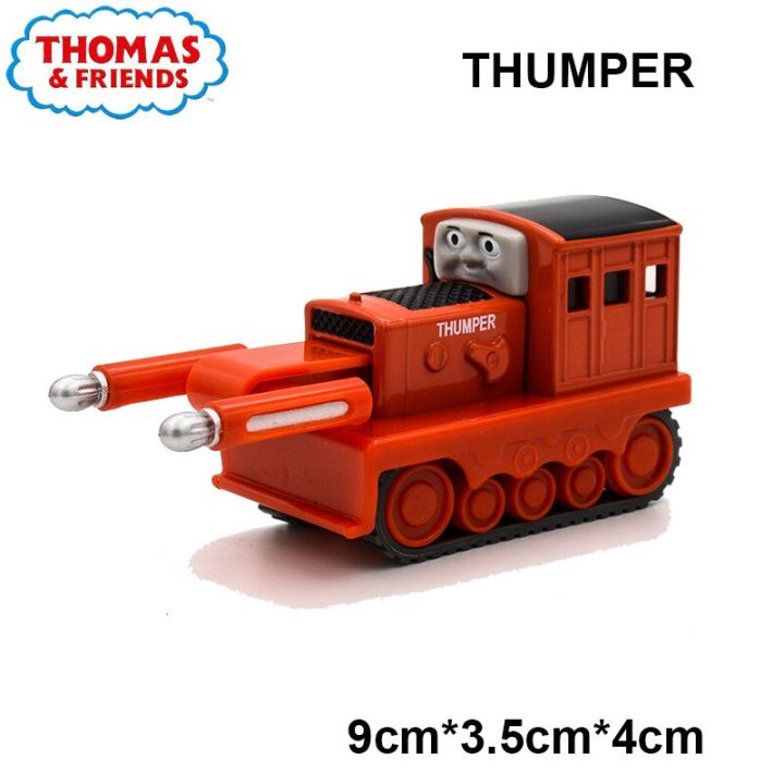 thomas-and-friends-แม่เหล็กรถของเล่นรถไฟโธมัสเบลอัลฟี่ฮิโระหัวรถจักรของเล่นเด็กสนุก1-43ของแท้