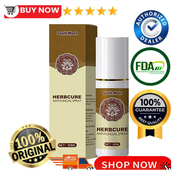 Herbcure Antifungal Spray 60ml Effective Treatment of Most Jock Itch