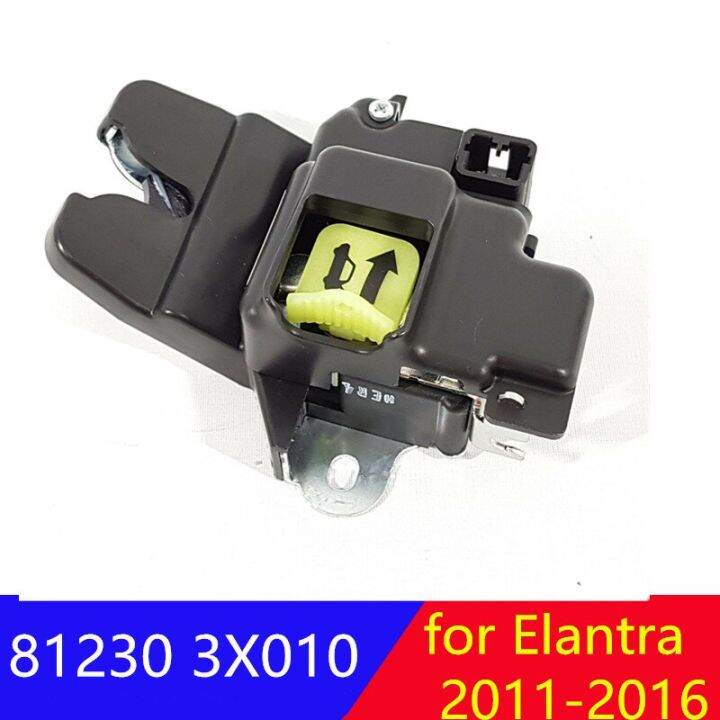81230 3X010 Rear Tailgate Trunk Latch For Hyundai Elantra MD 20112016