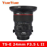 สำหรับ Canon TS-E 24มิลลิเมตร F3.5 L II ป้องกันรอยขีดข่วนกล้องเลนส์สติ๊กเกอร์เสื้อห่อฟิล์มป้องกันร่างกายป้องกันผิวปก