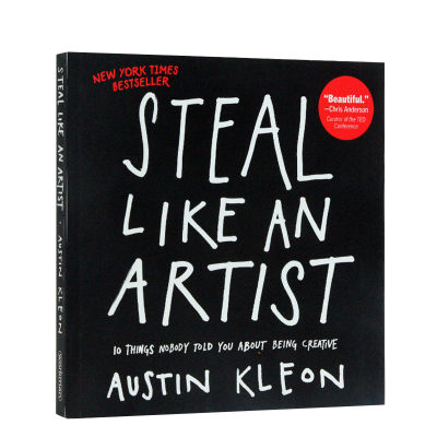 Imported English original genuine steal like an artist 1Creative secrets you must know Austin kleon