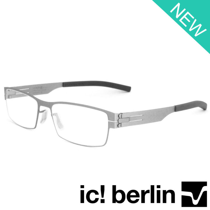 Ic Berlin ไอซี เบอร์ลิน แว่นตา รุ่น 030 C-3 สีเงิน Model Natalia s