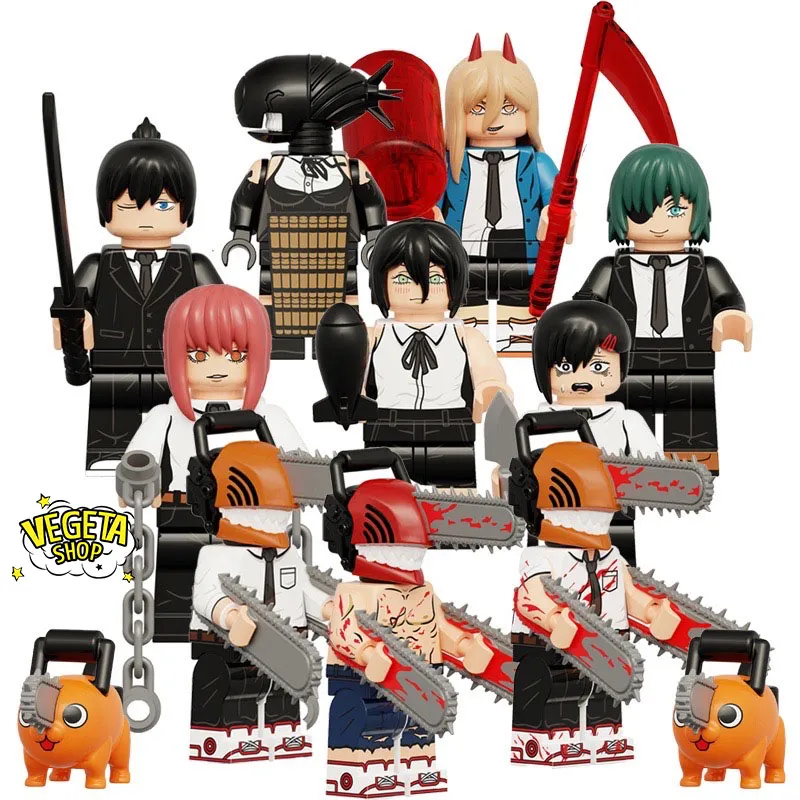 Anime Chainsaw Man Reze XP-512 Minifigures - Brixtoy