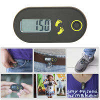 แบบพกพา Mini Pedometer สำหรับเดินวิ่งเดินป่ากีฬาการฝึกอบรมอุปกรณ์เสริม Single-Function 3D อิเล็กทรอนิกส์ Pedometer Running