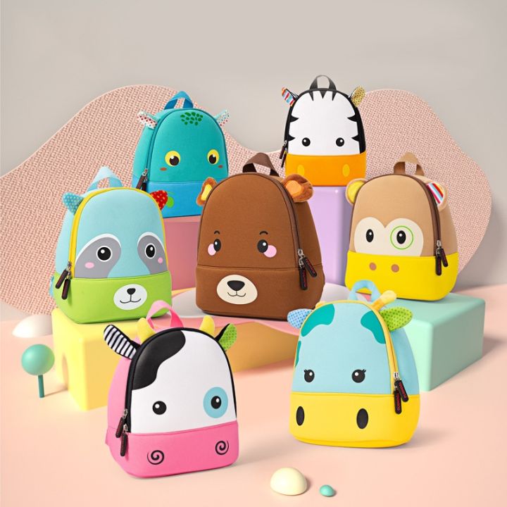 3d-cartoon-animal-children-backpack-cute-bear-monkey-cow-kids-bags-school-bag-kindergarten-boys-girls-schoolbags-mini-backpack