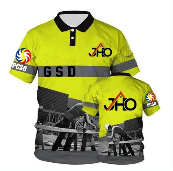 Philippine Charity Sweepstakes Office Pcso 3d Polo Shirt Free Online Customization Of Name Logo 6850