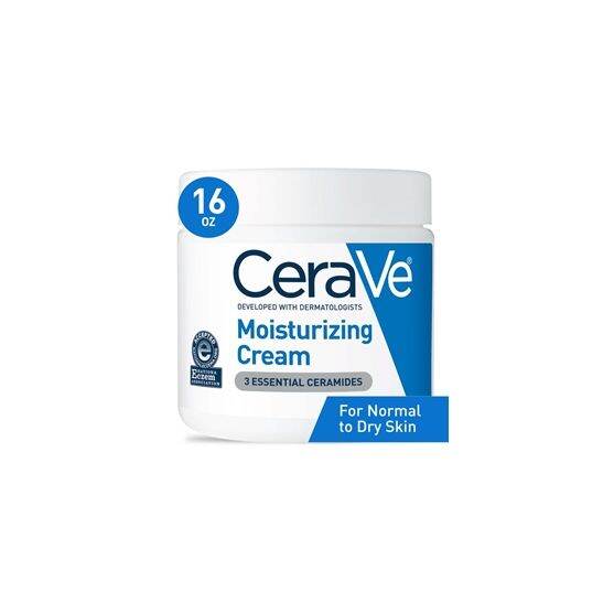 CeraVe Moisturizing Cream Body and Face Moisturizer for Normal to Dry