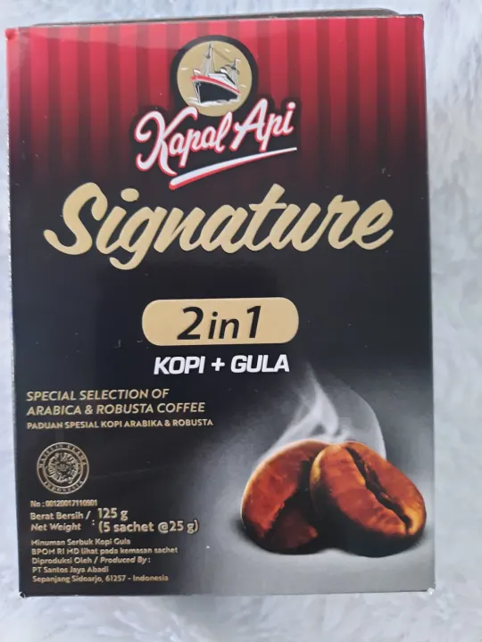 Kapal Api Signature In Dus Sachet Lazada Indonesia