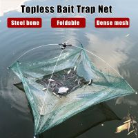 【LZ】❦  Portable Folding Fishing Net Nylon Network Outdoor Accessories Shrimp Minnow Crawfish Dip Net Crab Cast Net Trap Fishing Tackle