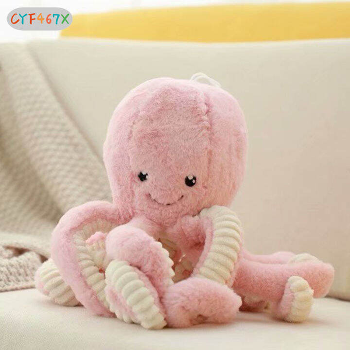 cyf-octopus-stuffed-toy-animals-octopus-soft-plush-doll-play-toys-for-kids-girls-boys-birthday-gift-present-multicolor