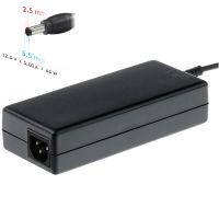 อะแดปเตอร์ AC / DC Adapter 12V / 5A, DC , Jack Size : 5.5 mm. X 2.5 mm.