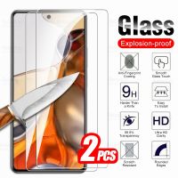 ●♝ 2Pcs Protective Glass For Xiaomi Mi 11T Pro Screen Protector Xiaomy 11 T T11 MI11T 11TPro Mi11TPro 5G Tempered Glass Cover Films