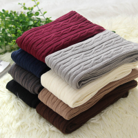 bestwish Winter Warm Women Knit Crochet Cotton Soft Thick Long Socks