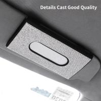 Bling Tissue Holder For Car Sun Visor Tissue Box Holder Hanging Crystal Sparkling Napkin Holder PU Backseat Tissue Case