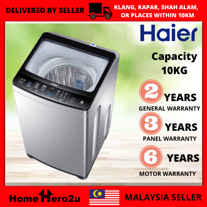 installing haier washing machine