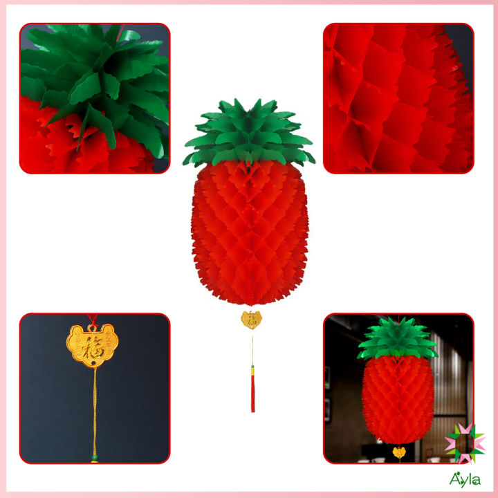 ayla-โคมไฟ-รูปสับปะรด-โคมแฟนซีตกแต่งงานรื่นเริง-pineapple-lantern