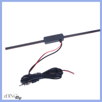 ZBING เครื่องเสียงรถยนต์,เครื่องเสียงรถยนต์ AM FM วิทยุสเตอริโออิเล็กทรอนิกส์12V เครื่องขยายเสาอากาศแบบซ่อน