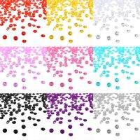 2000Pcs Scatter Crystals Table Diamonds Mixed Clear Diamond Wedding Party Decor Confetti Table Scatter Crystals