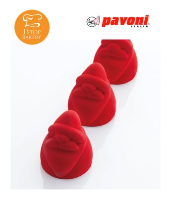 Pavoni PX4389S Pavoflex 400x300 mm, "Santa Claus", 60x72x70 h, 12 indents/พิมพ์ซิลิโคนซานตาคลอส