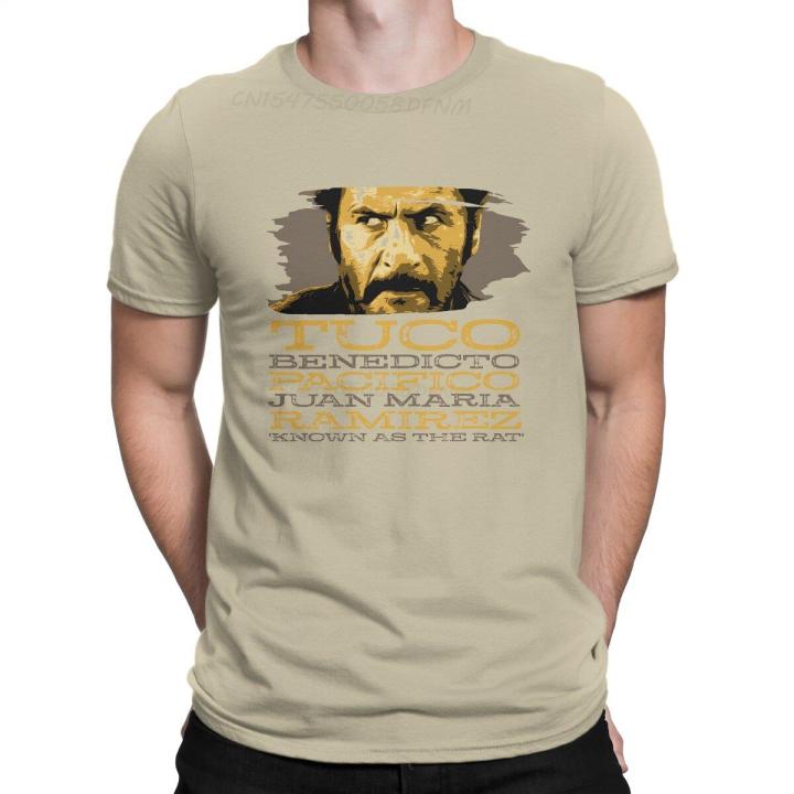 mens-t-shirt-tuco-benedicto-pacifico-juan-maria-ramirez-crazy-cotton-tee-shirt-male-the-good-the-bad-and-the-ugly-t-shirts