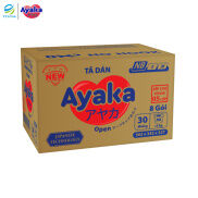 Thùng 8 gói Tã dán sơ sinh AYAKA Công Nghệ Nhật Bản Size NB 30 miếng gói
