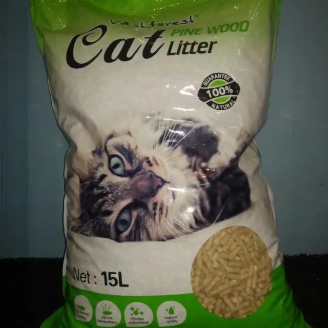 Vast Forest Pine Wood Cat Litter Sand 15L Lazada PH