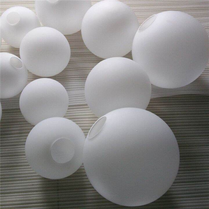 White Glass Lamp Shade, Milky Globe Lampshades Fitting Lamp, D10cm