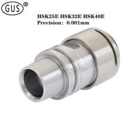 GUS HSK25E HSK32E HSK40E ตัวยึดเครื่องมือ ER11 ER16 ER20 ER25 ER32 SK10 SK16 สําหรับเครื่องมือกล CNC มิลลิ่งแกนหมุนความแม่นยํา 0.001 มม