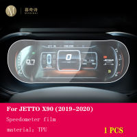 สำหรับ Jetour X90 2019-2023Car Nterior แผงหน้าปัดเมมเบรนหน้าจอแอลซีดี TPU ฟิล์มป้องกันป้องกันรอยขีดข่วน S Peedometer ประดับ