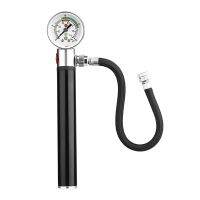 120PSI Bike Pump MTB Shock Fork Pump Bicycle Tyre Inflator Schrader Presta Pump with Gauge for Bike Balls Balloons