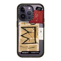 Casetify ฉลาก Basquiat ระดับพรีเมียม iPhone14/13 เคสโทรศัพท์ promax 12/11