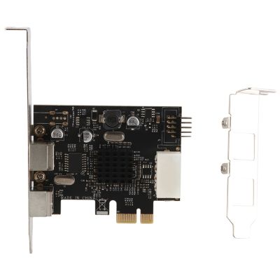 PCI-E Dual Port PS2 Expansion Adapter Card External PS2 Device Expansion Card Driver-Free Plug and Play for PC