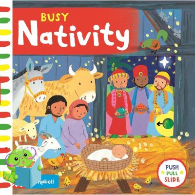 (New) หนังสือนิทานภาษาอังกฤษ Busy Nativity