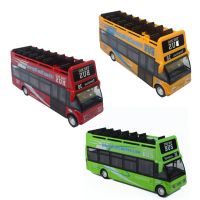 CFDTOYS โมเดล โมเดลรถ รถบัส รถเหล็ก Diecast Model โมเดลรถบัส2 ชั้น 1/146 8969-26