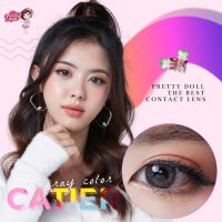 (COD) คอนแทคเลนส์ Contactlens สายธรรมชาติ. รุ่น Catier สายตา+ปกติ Prettydoll 0.00 ถึง - 6.00 เลนส์นิ่มใส่สบายตา แถมตลับ