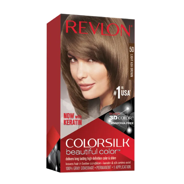 Revlon Colorsilk Light Ash Brown Hair Color | Lazada PH