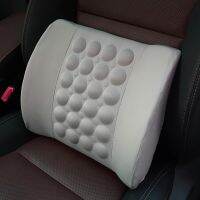 Adjustable Electric Massage Car Seat Soft Sponge Waist Support Pillow Cushion маска камера заднего вида Automobile Accessories