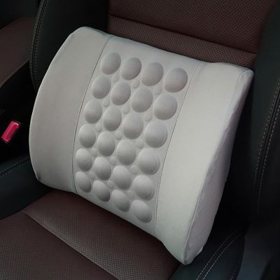 【YF】 Electric Vibration Car Massager Waist Pillow Back Lumbar Supporting Cushion Seat Essential Accessories