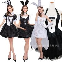 Cosplay✸✴❁ New conjoined bunny girl costume rabbit costume Halloween cosplay stage costume night bar ds costume
