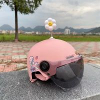 Childrens helmet 3c certification boy summer baby girl electric battery motorcycle child safety half helmet for four seasons